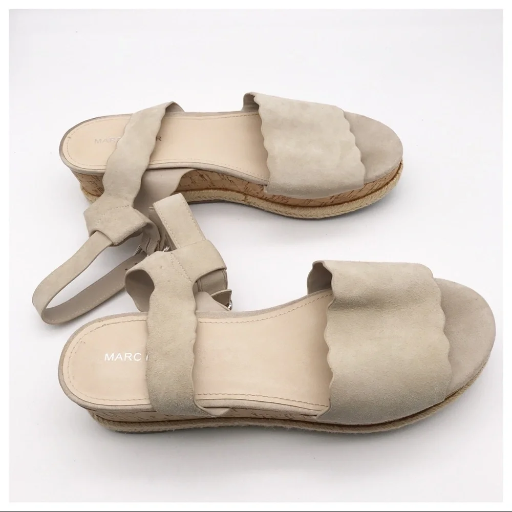 Marc Fisher Faithful‎ Platform Sandals Size 10